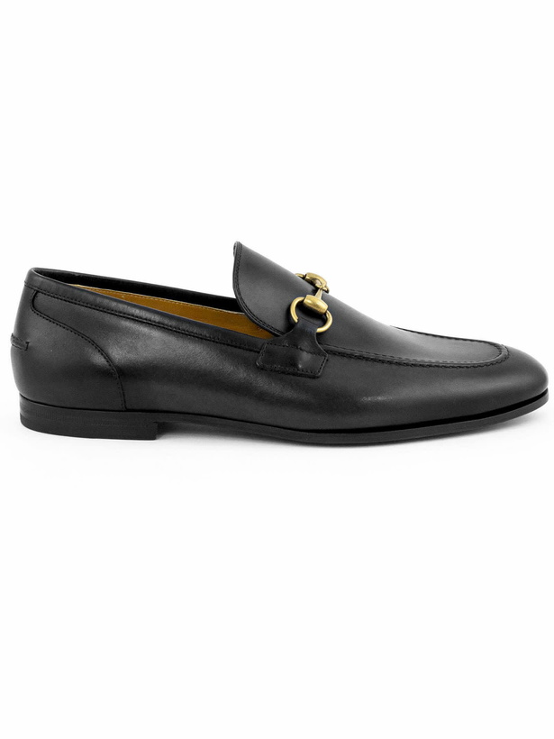 Photo: Gucci Jordaan Black Loafer
