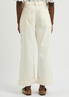 Free People Palmer Wide-leg Jeans Cream 25 (W25 / UK6 / XS)