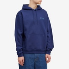 Polar Skate Co. Men's Stroke Logo Dave Hoodie in Dark Blue