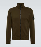 Stone Island Zip-up cotton jacket