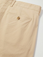 NN07 - Bill 1449 Straight-Leg Stretch Organic Cotton Ripstop Trousers - Neutrals