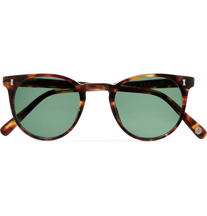 Photo: Cubitts - Herbrand Round-Frame Tortoiseshell Acetate Sunglasses - Tortoiseshell