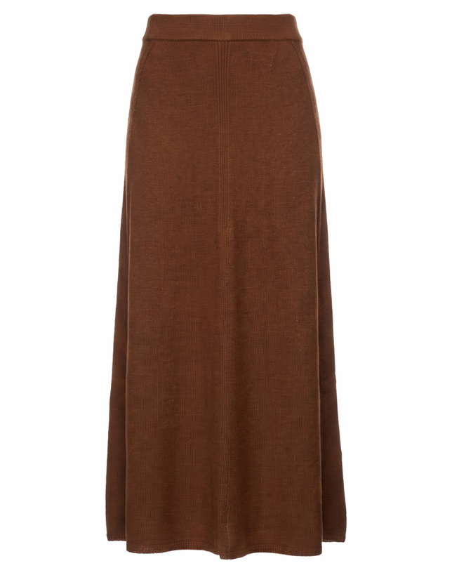 Photo: Ermanno Scervino Womens Midi skirt in Brown