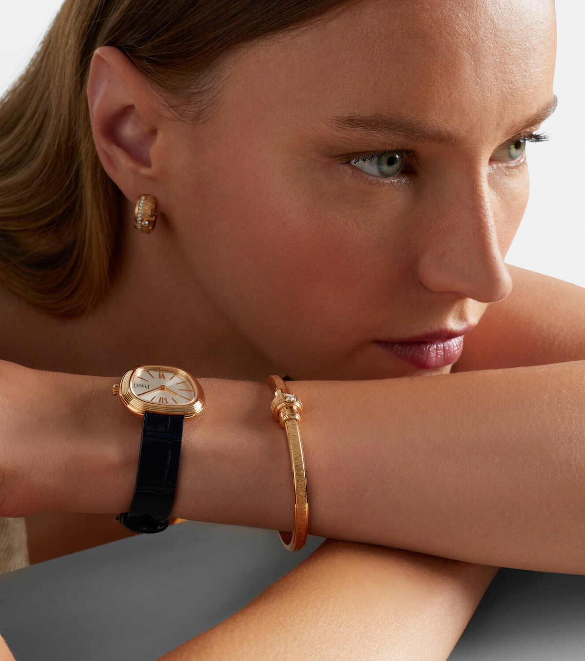 Piaget Possession Decor Palace 18kt rose gold bangle with diamond