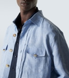 Rubinacci Linen field jacket