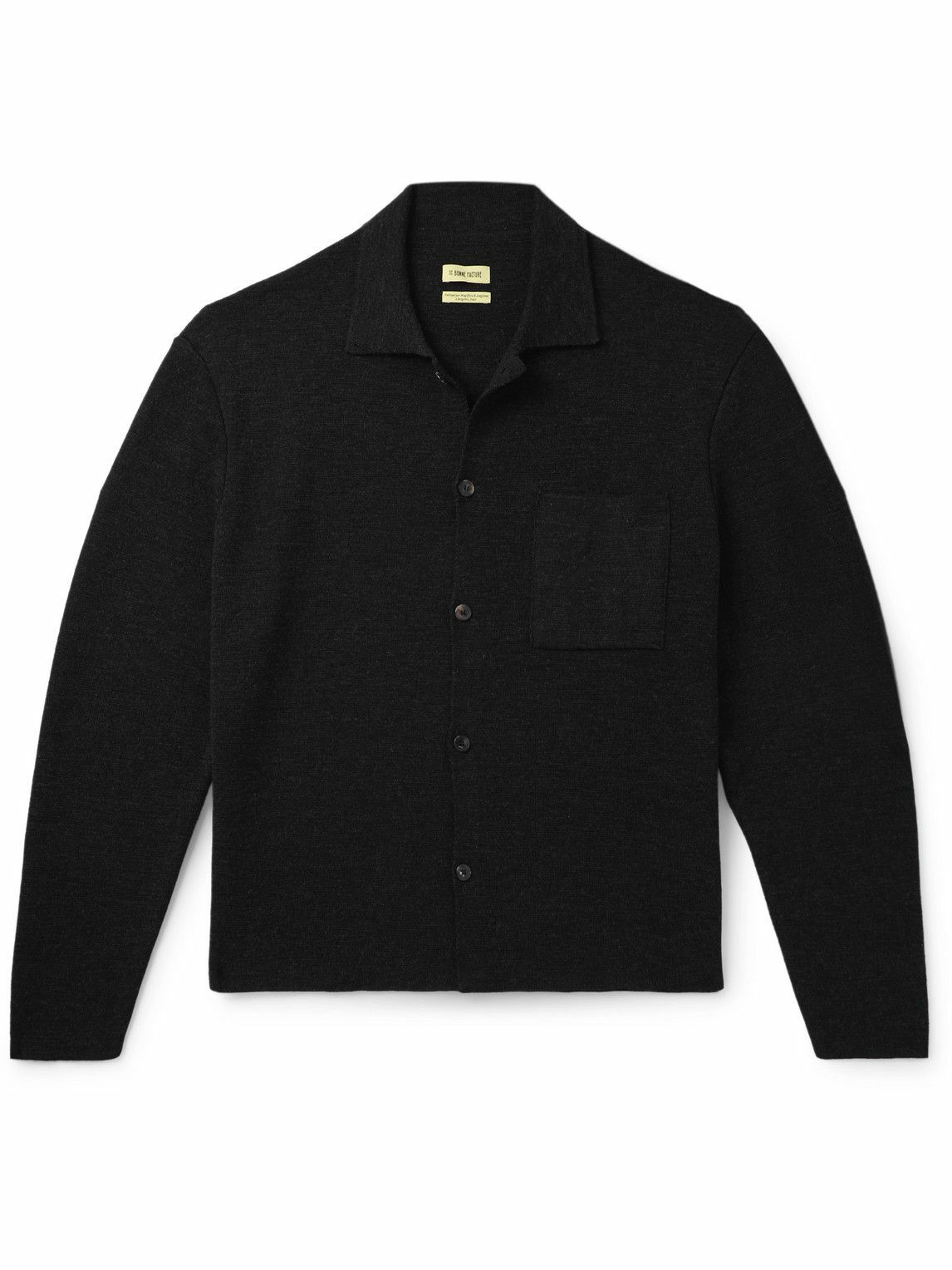 De Bonne Facture - Pecora Nera Wool Sweater - Neutrals De Bonne