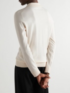 Brioni - Sea Island Cotton and Cashmere Polo Shirt - Neutrals