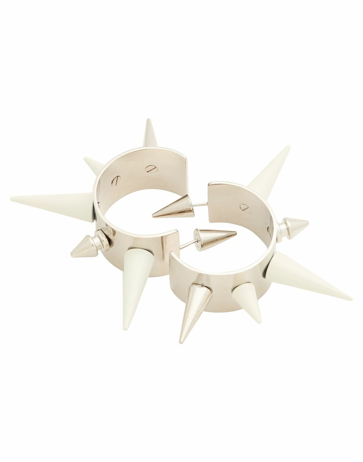 Acne Studios Womens Earrings in Silver