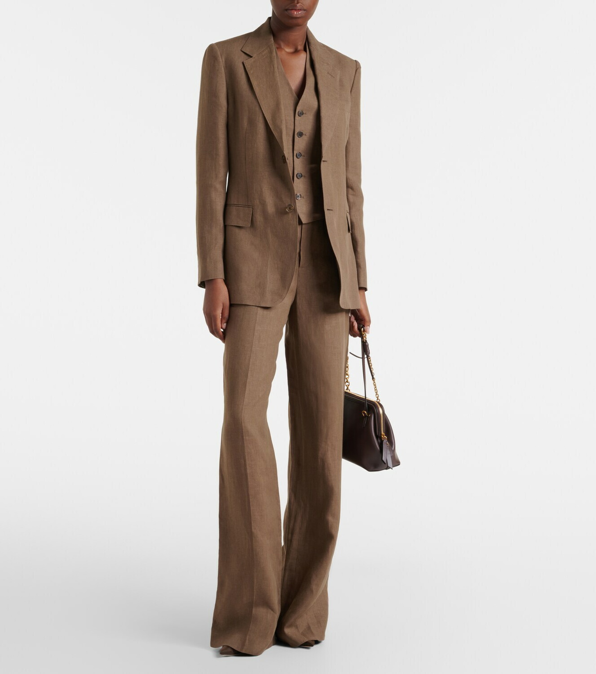 Ralph Lauren Collection Marcy linen blazer