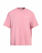 Sandro Mens T-shirt in Pink