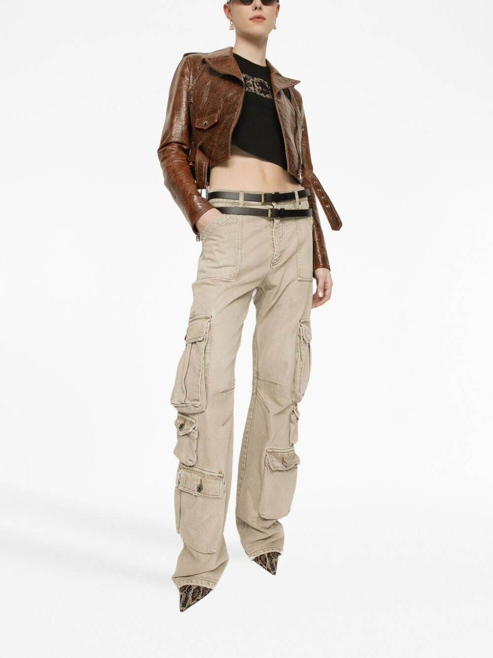 DOLCE & GABBANA - Denim Cargo Pants