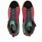 Nike SB Men's Zoom Blazer Mid PRM Sneakers in Jade Smoke/Black