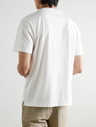 Brioni - Cotton-Jersey T-Shirt - White