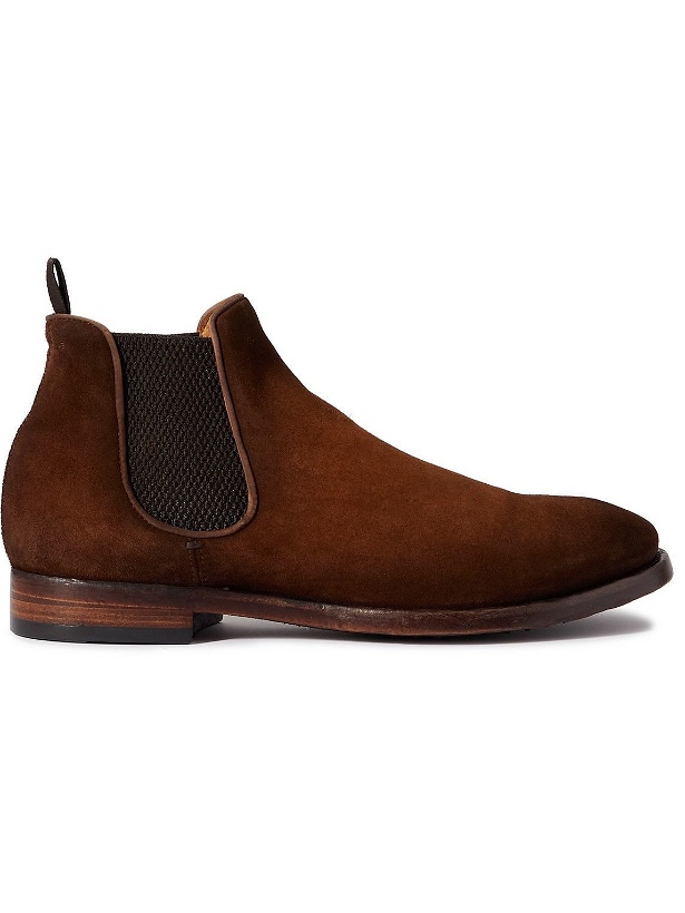 Photo: Officine Creative - Providence Suede Chelsea Boots - Brown