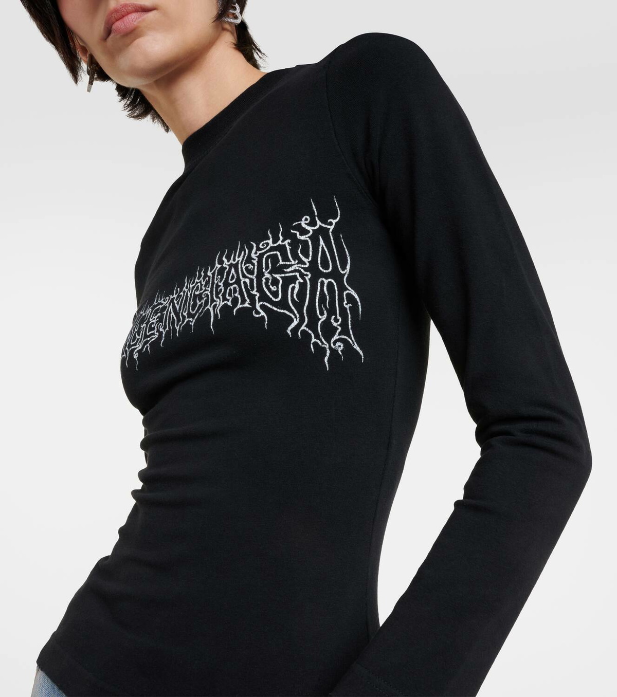 Balenciaga White Cotton Shirt main image 1