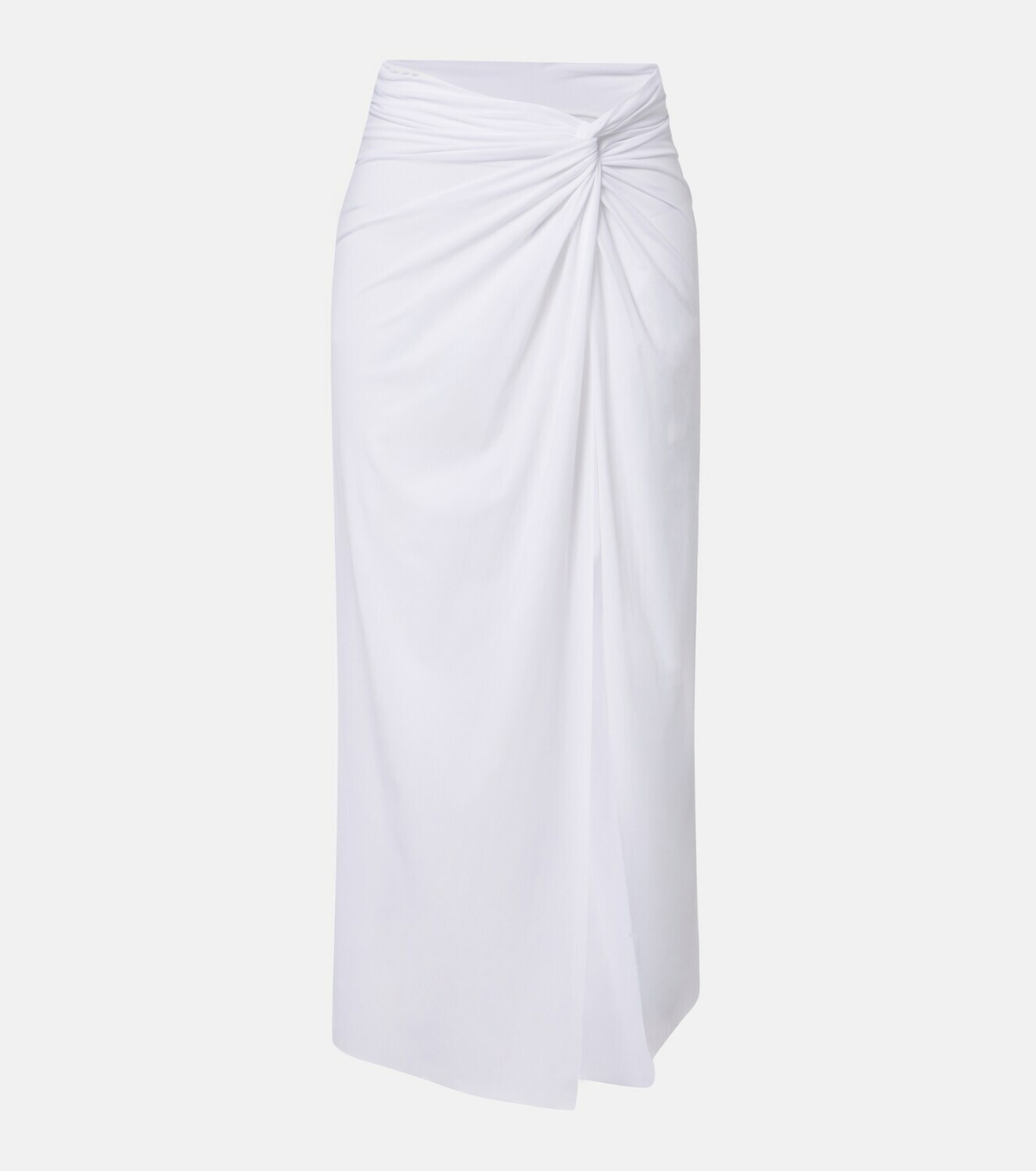 ViX Paula Hermanny Karen draped midi skirt