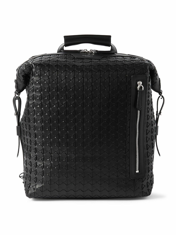 Photo: Serapian - Mosaico Textured-Leather Backpack