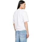 Diesel White Diesel Patch Logo T-shirt