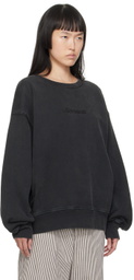 (di)vision Black Crewneck Sweatshirt
