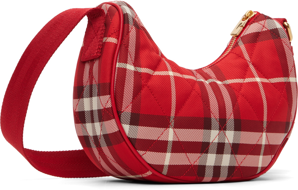 Burberry Red Horseshoe Crossbody Bag​