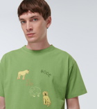 Bode Tiny Zoo appliqué cotton T-Shirt