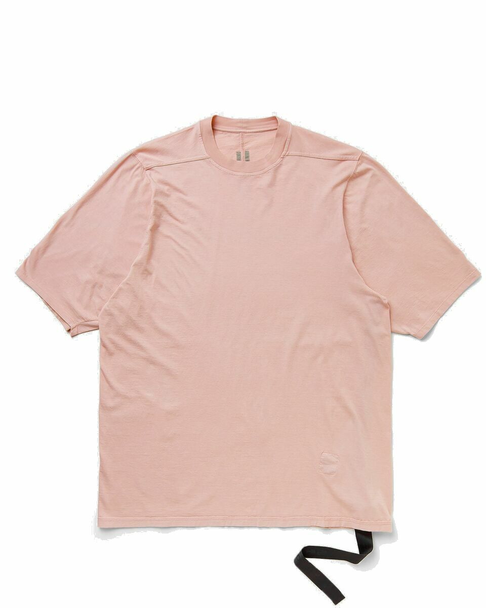 Photo: Rick Owens Drkshdw Jumbo T Shirt Pink - Mens - Shortsleeves