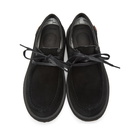 Suicoke Black Sevab Lace-Up Loafers