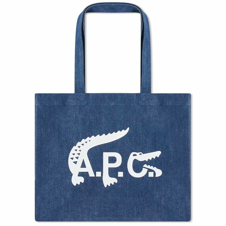 Photo: A.P.C. x Lacoste Shopping Tote