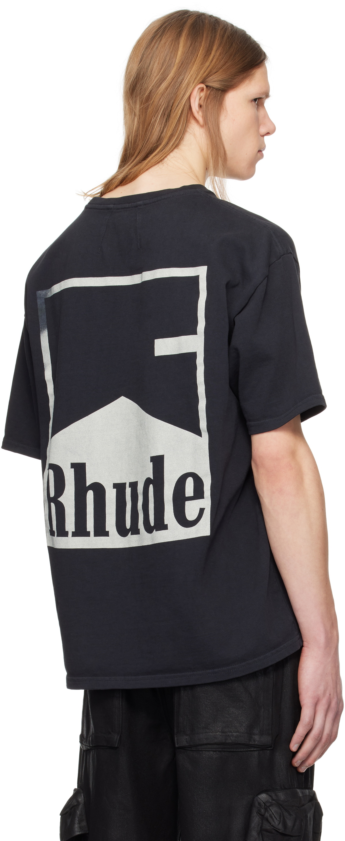 【関税込み】Rhude ブラック Chevron Tシャツ Rhude Black Chevron T-shirt Rhude