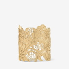 Jimmy Choo Lace Cut-Out Cuff Bracelet