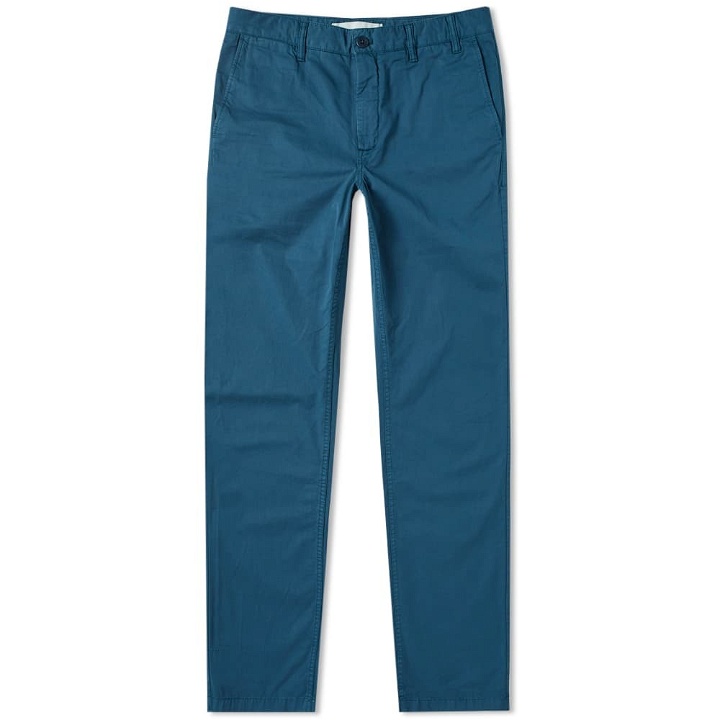 Photo: Norse Projects Aros Light Twill Chino Blue