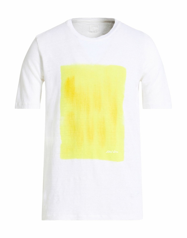 Photo: 120% Lino Mens T-shirt in Yellow