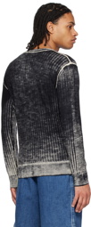Diesel Black & Off-White K-Andelero Sweater