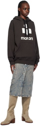Isabel Marant Etoile Gray Mansel Hoodie
