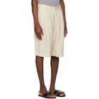 colbo Off-White Dress Shorts
