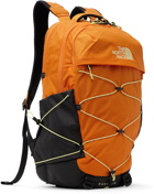 The North Face Orange & Black Borealis Backpack