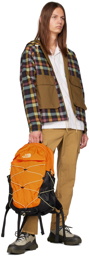 The North Face Orange & Black Borealis Backpack