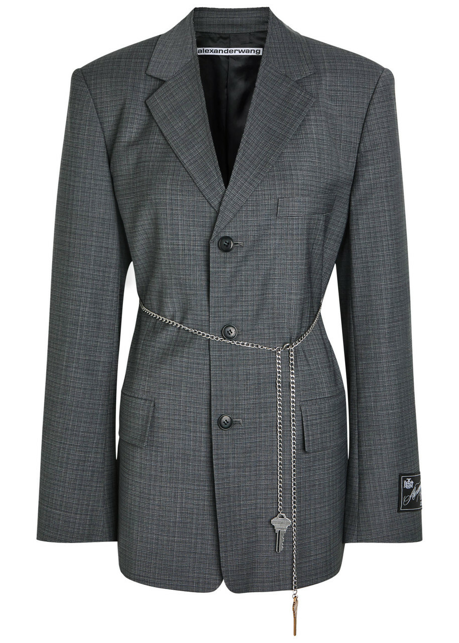 Alexander Wang - Tailored Blazer Dress in Black Alexander Wang