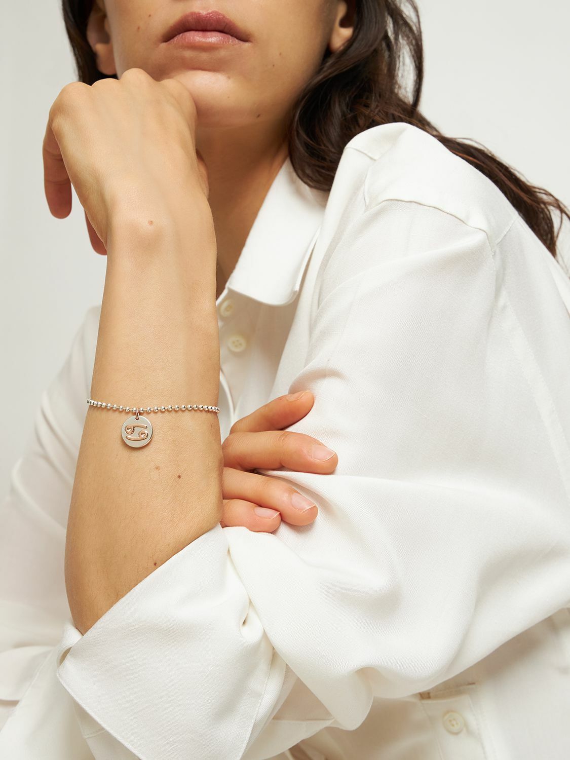 DODO - 9kt Rose Gold & Silver Cancer Charm Dodo