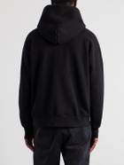 Les Tien - Cotton-Jersey Zip-Up Hoodie - Black