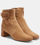 Roger Vivier Très Vivier Polly 45 leather ankle boots