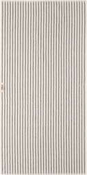 Tekla Green Striped Towel Set, 3 pcs