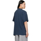 Balenciaga Navy 'Luxury' T-Shirt