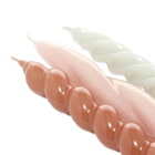 HAY Long Candles - Set Of 6 in Light Rose/Mauve/ Grey