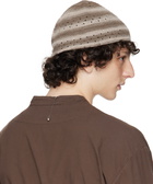 OUR LEGACY WORK SHOP Emporio Armani Gray Netto Beanie