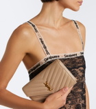 Saint Laurent Cassandre Envelope leather wallet on chain
