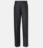Miu Miu Mohair and wool wide-leg pants