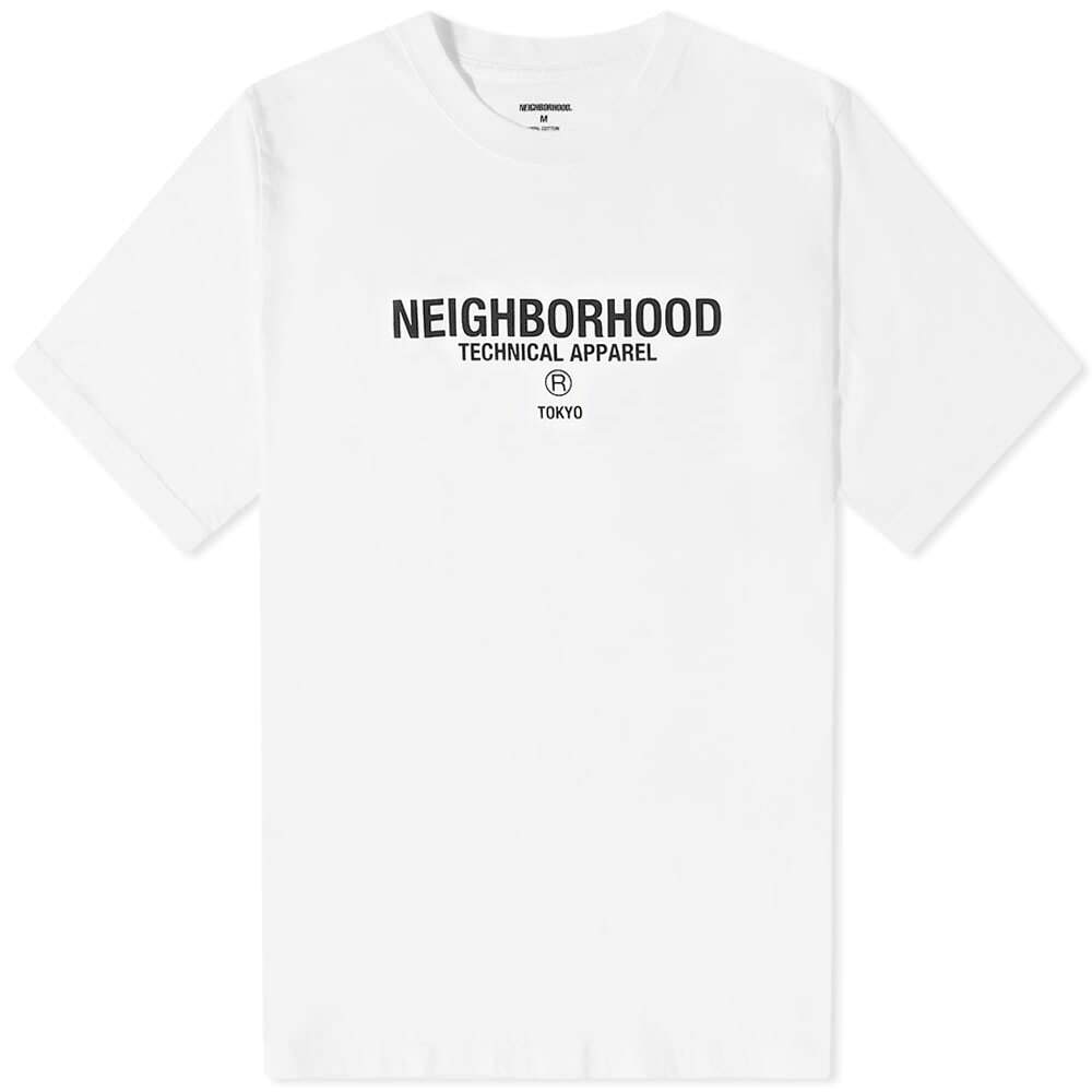 Neighborhood Men's NH-10 T-Shirt in White Neighborhood