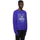 Kenzo Blue Classic Tiger Sweatshirt