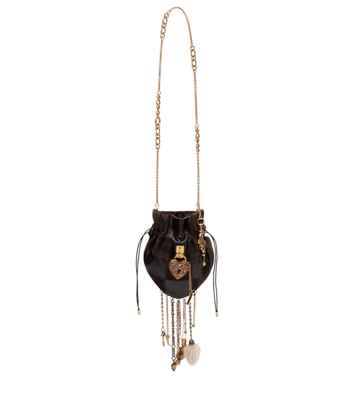 Photo: Chloé Château Treasures leather shoulder bag